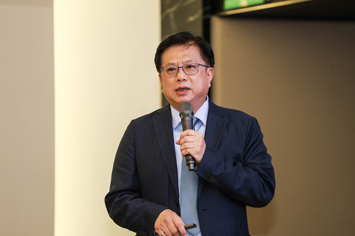 黃昭欽次長勉勵學弟妹把握當下善加利用校內資源