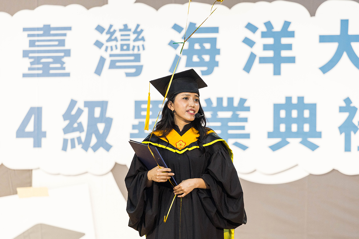 來自印尼的Tesalonika Sevi祝福大家的未來充滿無限可能