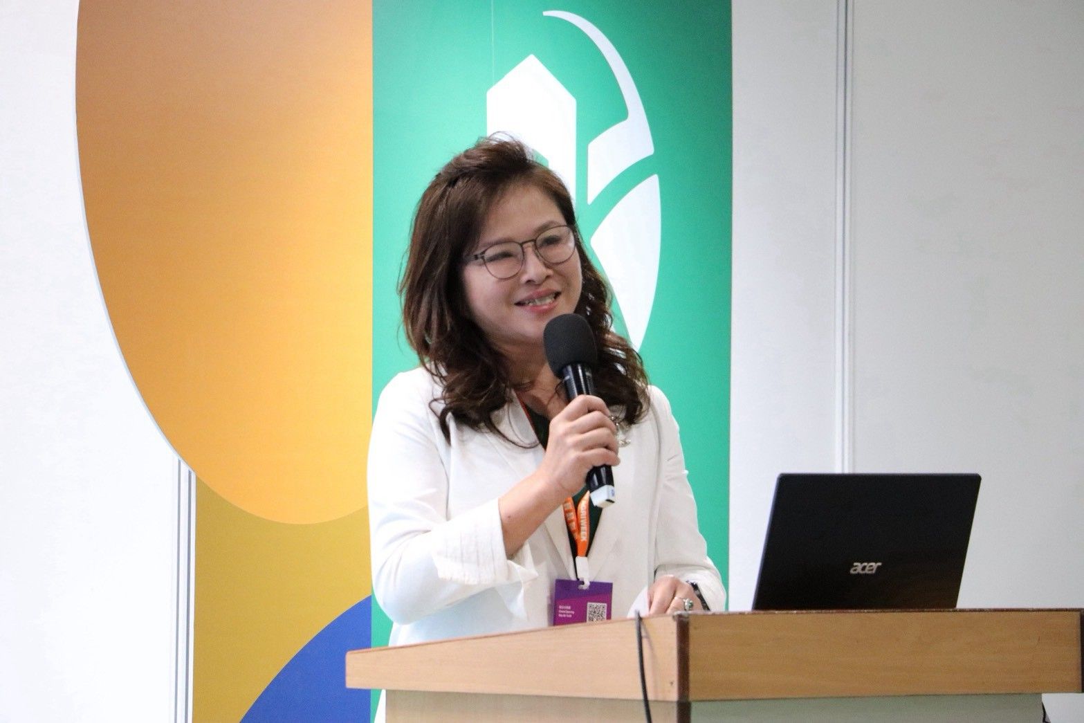 陸仕企業王家荺永續長分享食品產業結合永續理念與創新思維的實務案例。