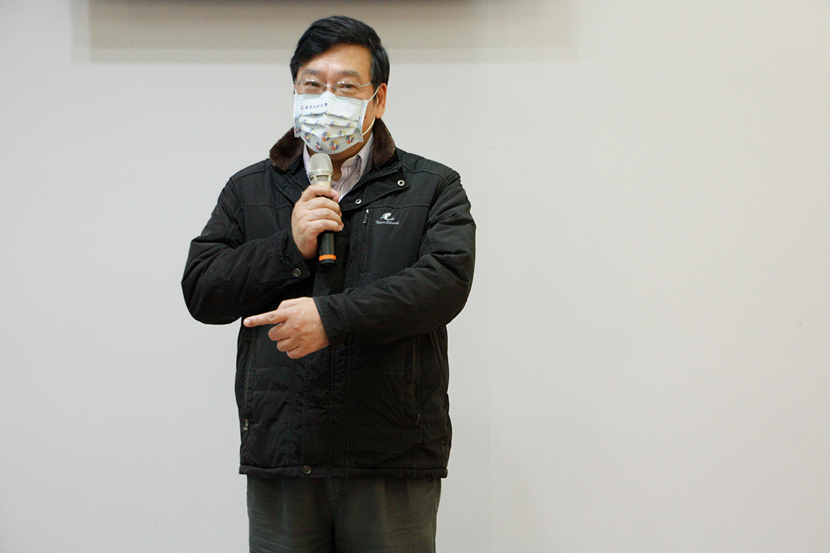 曹松清藝術家表示讀萬卷書不如行萬里路 歡迎大家到馬祖當地體驗人文風光