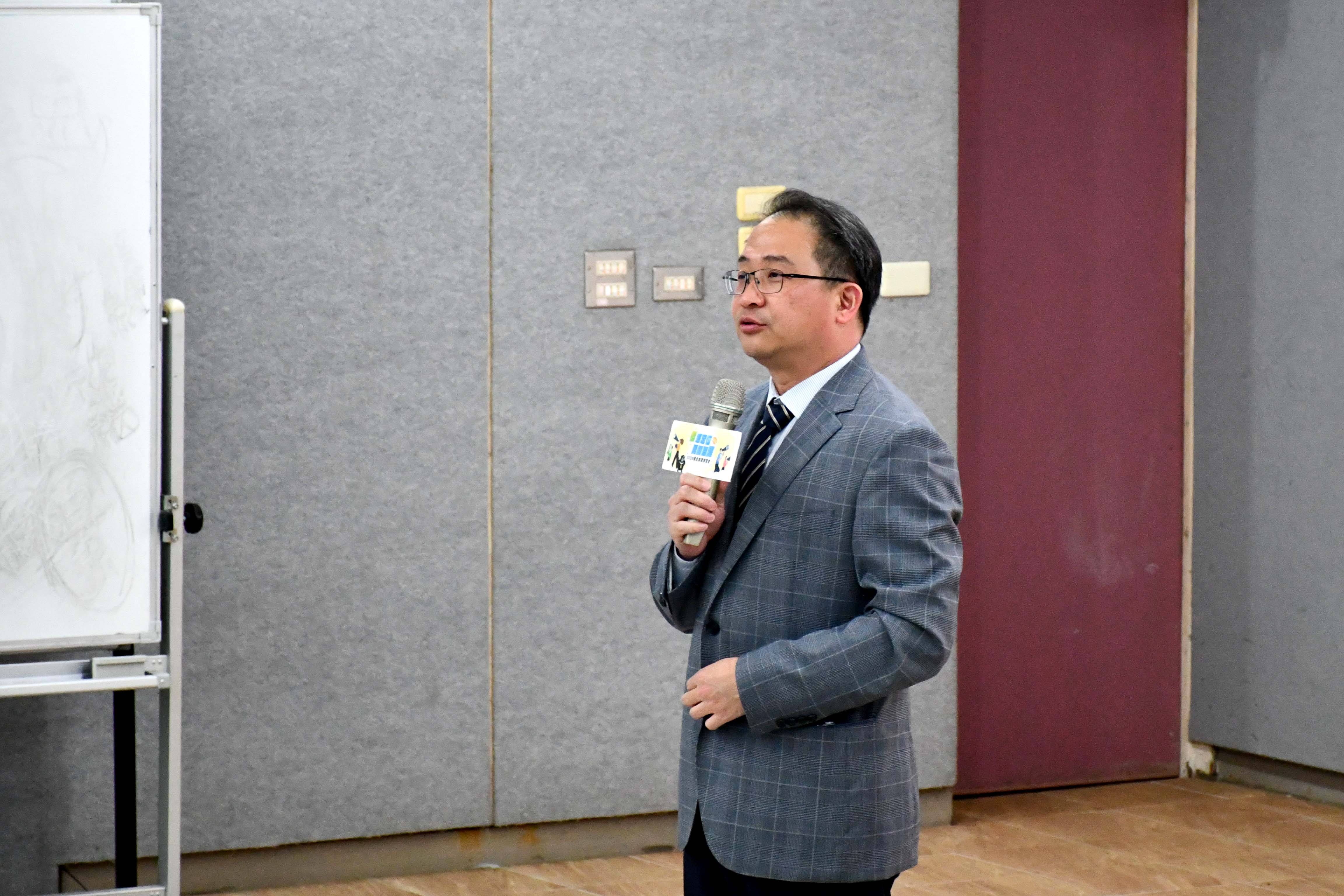 國際處范佳銘國際長開幕致詞