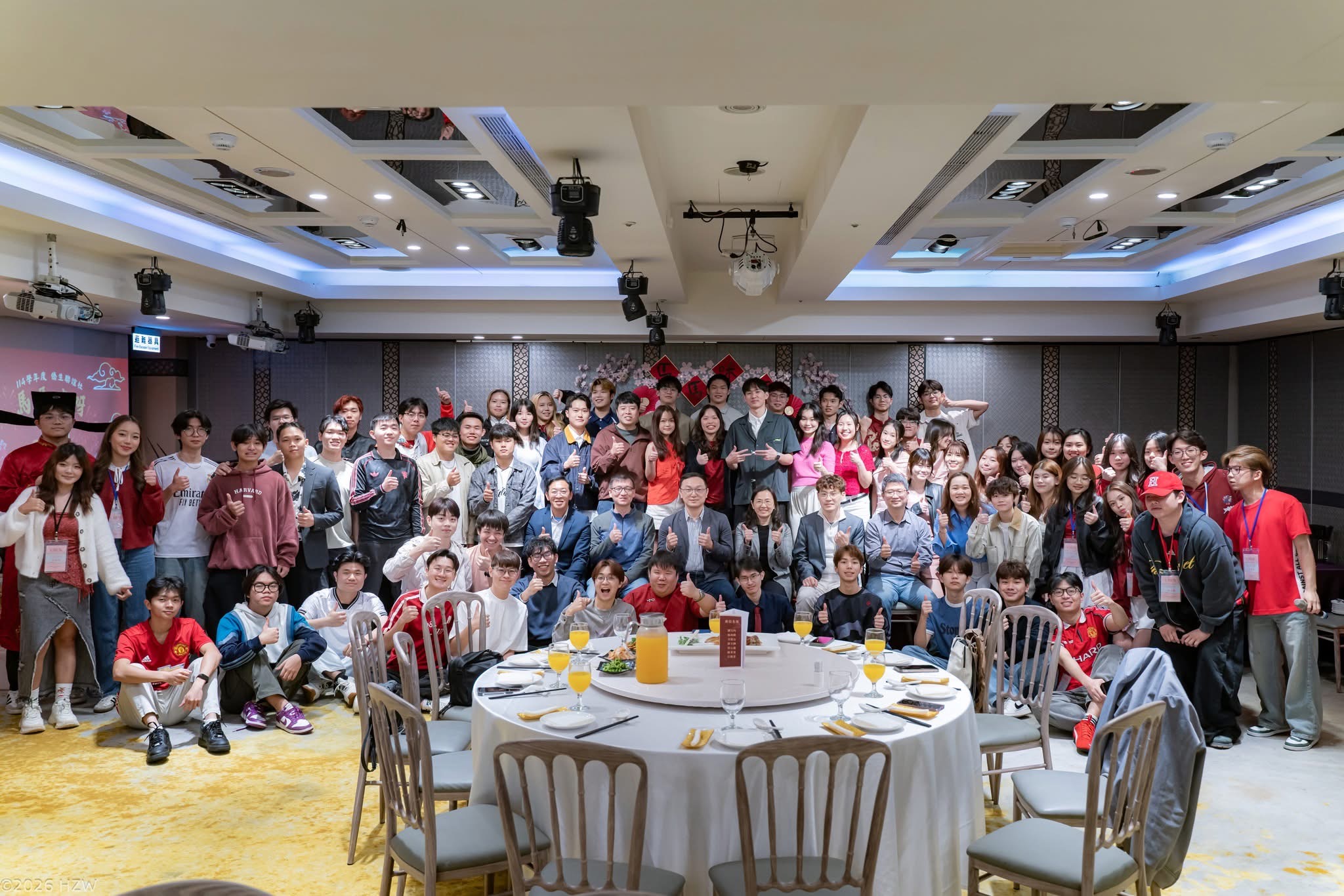 海大僑聯社舉辦春節晚會。