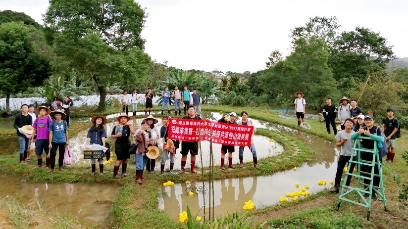 海大謝忠恆助理教授帶領學生持續創造雞母嶺更多的可能與改變