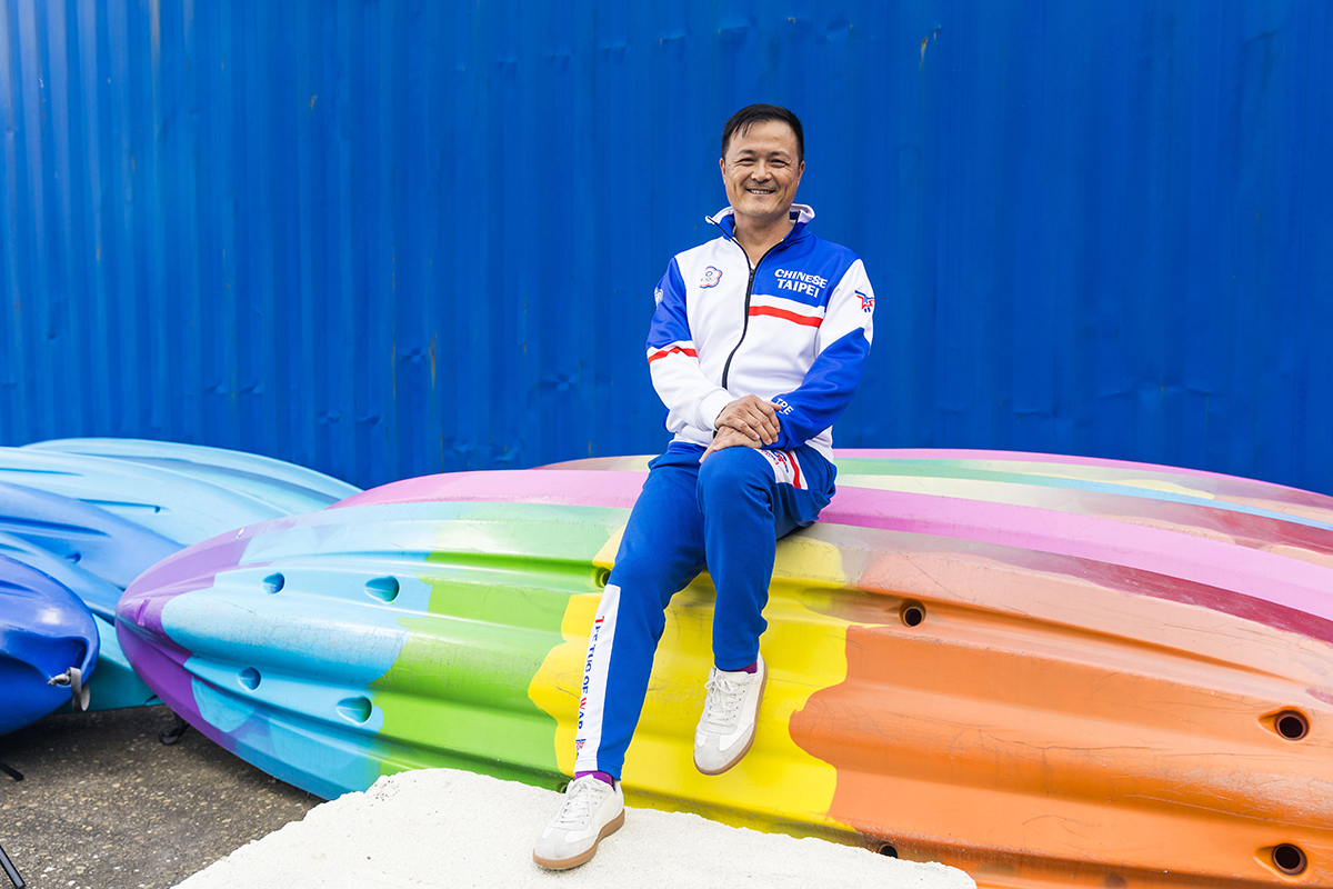 陳建文副教授的體育專長跨度很廣