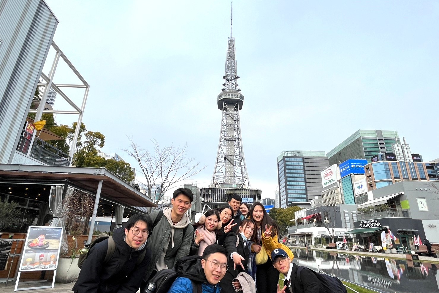 臺日的大學生在探索名古屋市的體驗活動中建立友好的情誼
