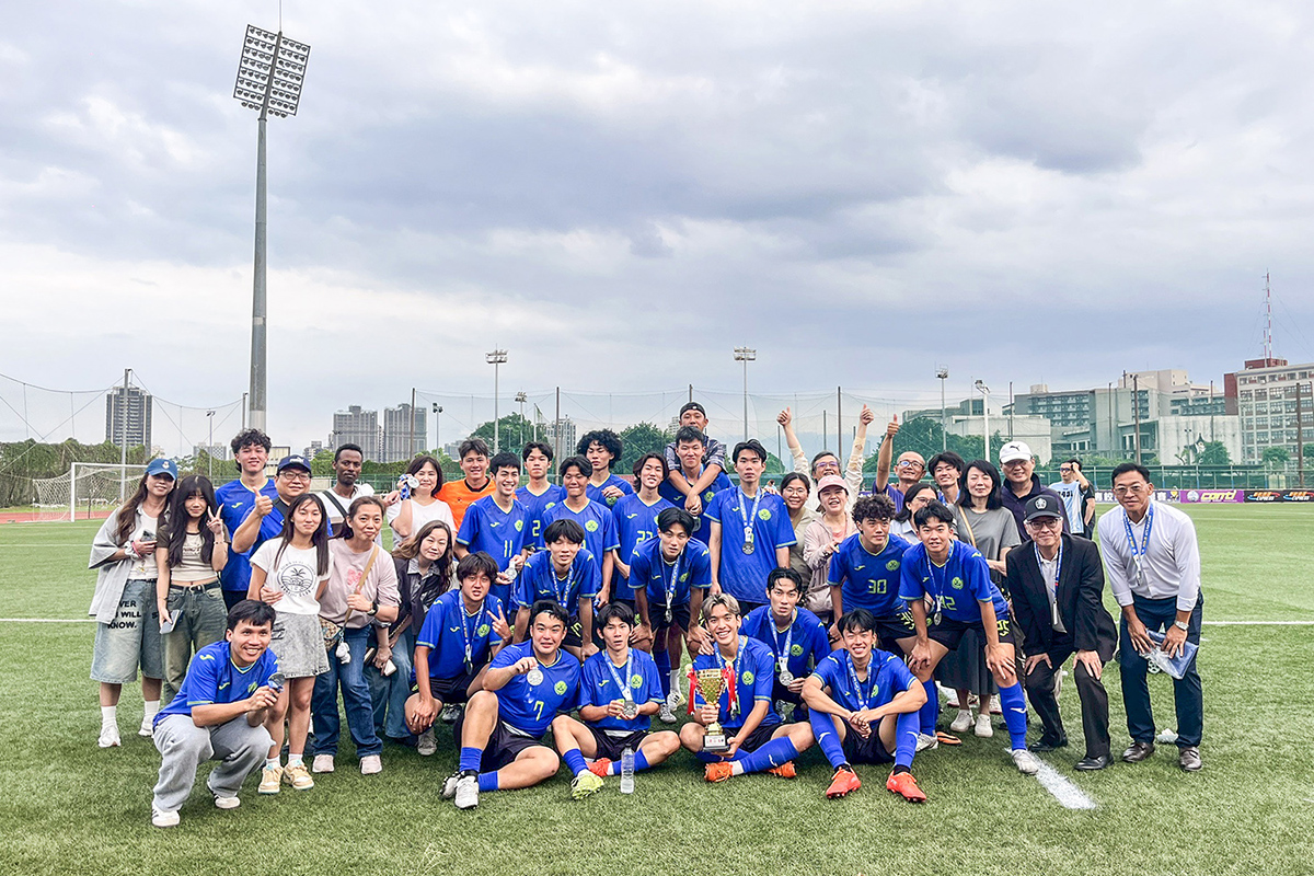 海大足球校隊勇奪男二級足球聯賽全國亞軍 創六年來佳績。