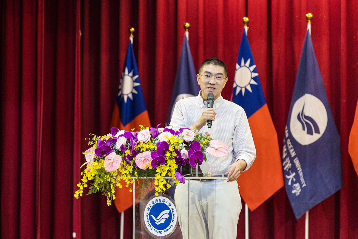 謝國樑市長表示市府與海大合作密切