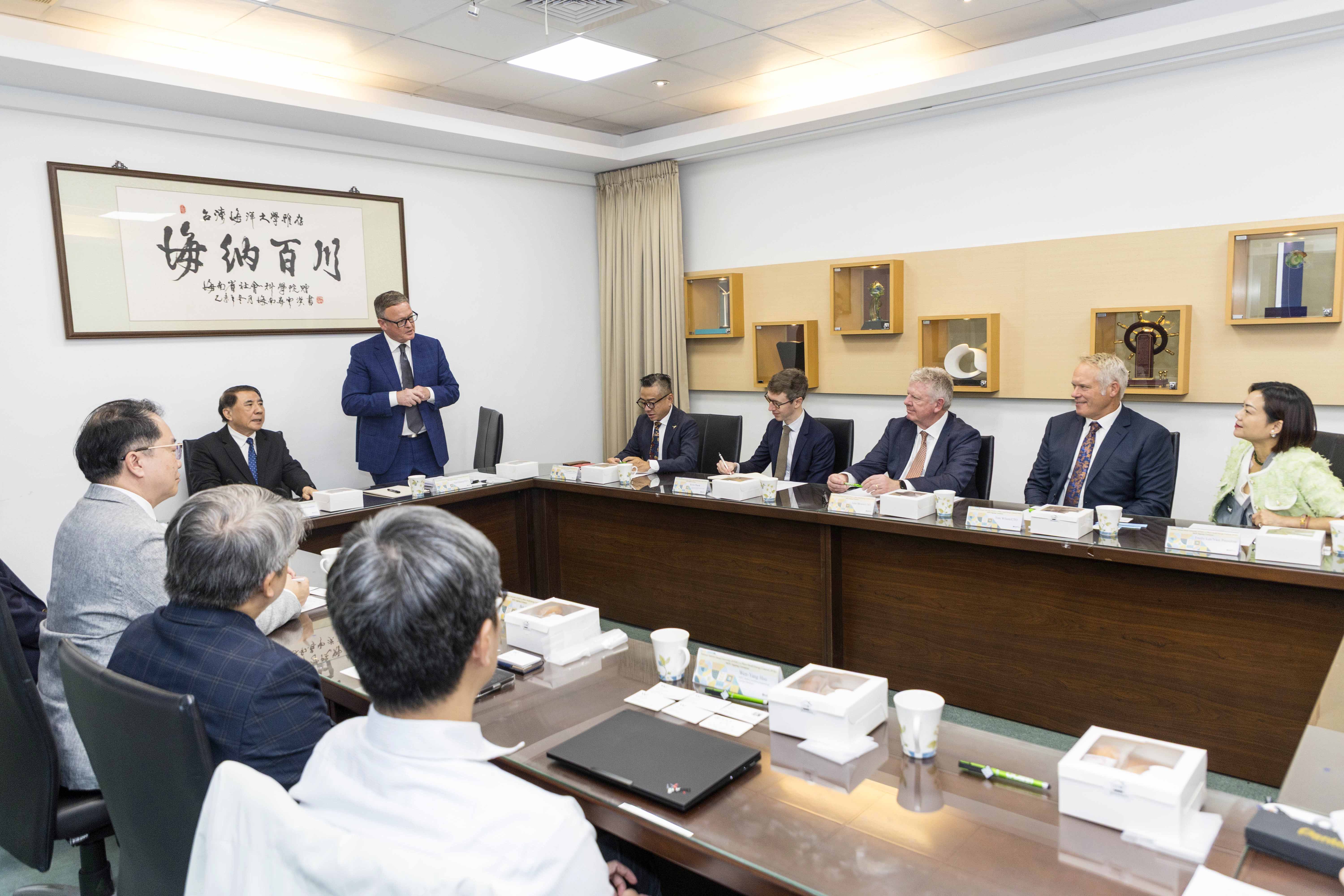 WSE執行長Paul Geason希望透過本次合作備忘錄建立正式對話與技術交流機制