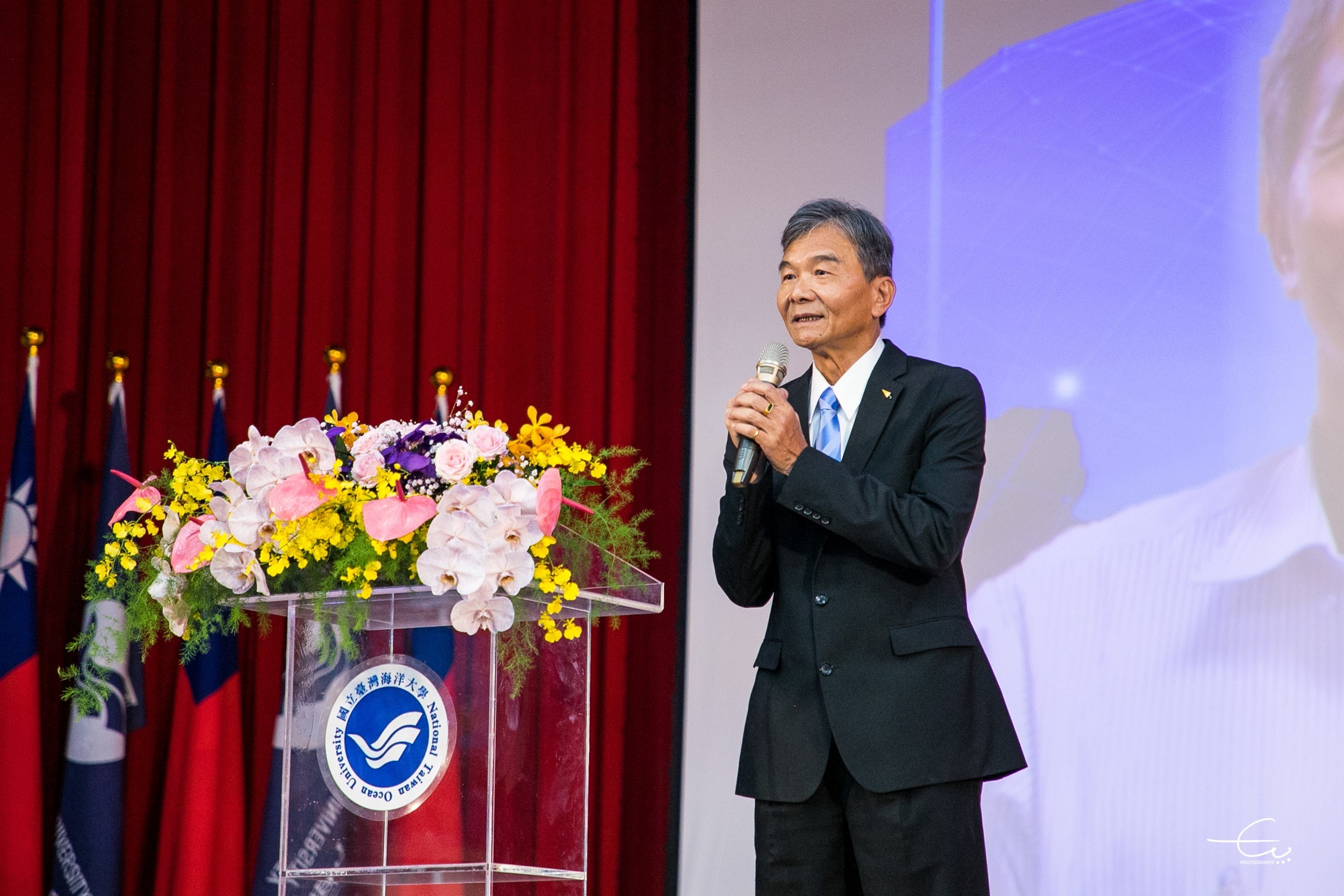 林永發副市長非常感謝海大對於基隆市政發展的協助