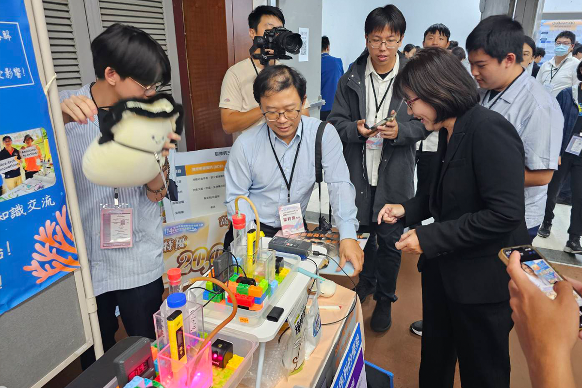 海洋素養種子教師縣市社群及參賽隊伍成果展示實況