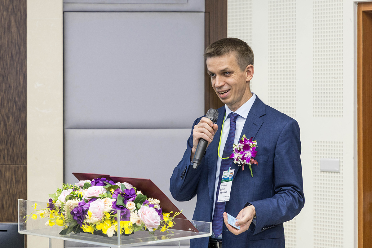 波蘭臺北辦事處Lukasz Weremiuk副處長分享高等教育交流在促進臺波關係發展中的關鍵角色