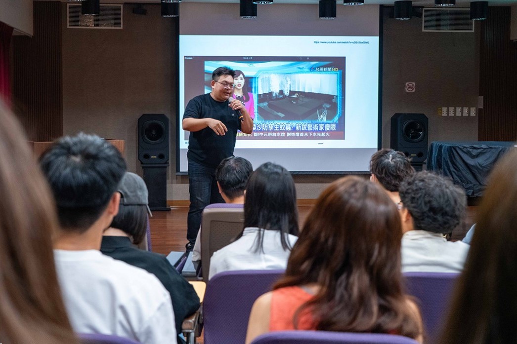 藝術家陳瑞鴻認為創作不只是美學實驗，更是對現實的反思