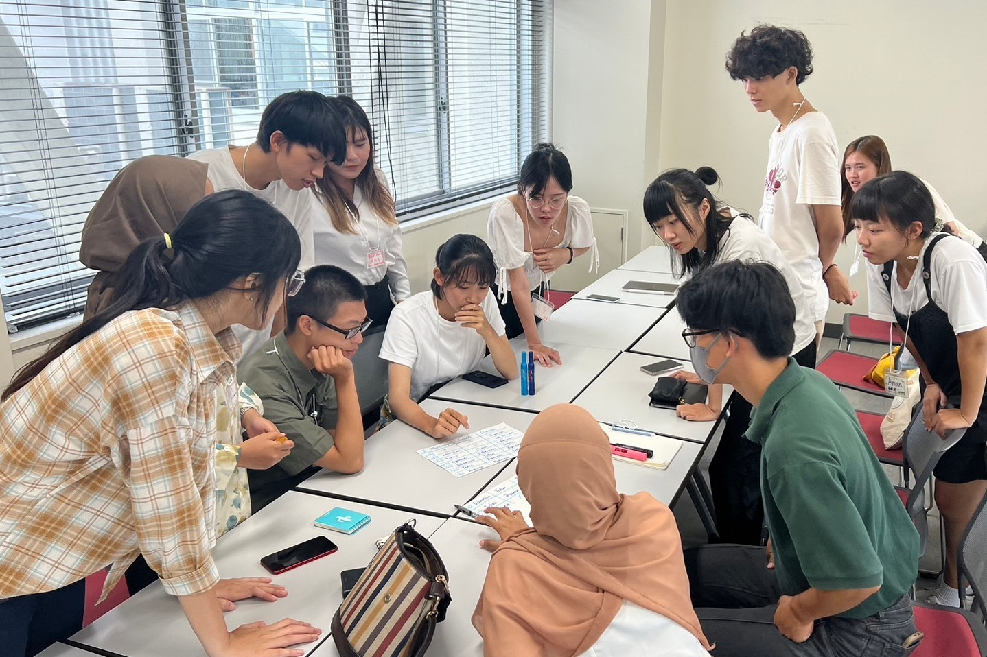 來自臺灣、日本、印尼的學生共同交流參與地方創生的經驗與想法