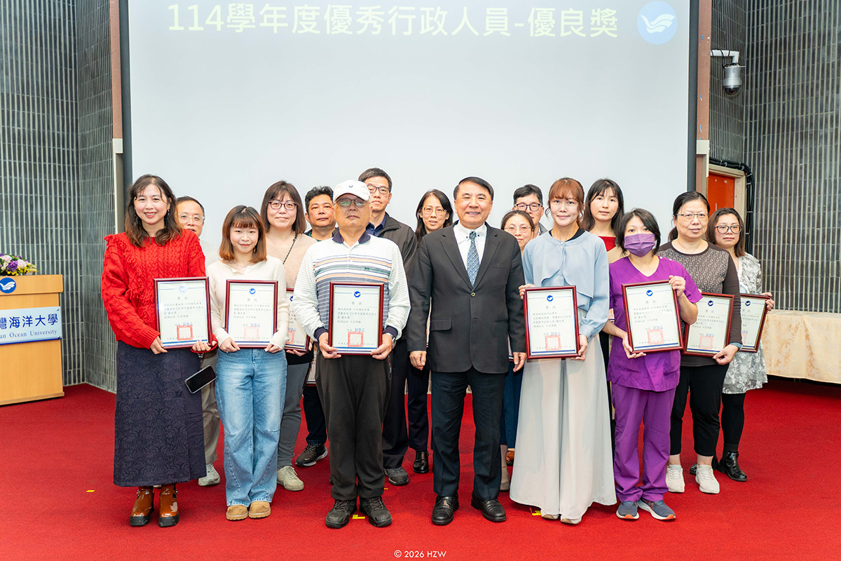 114 學年度優秀行政人員-優良獎