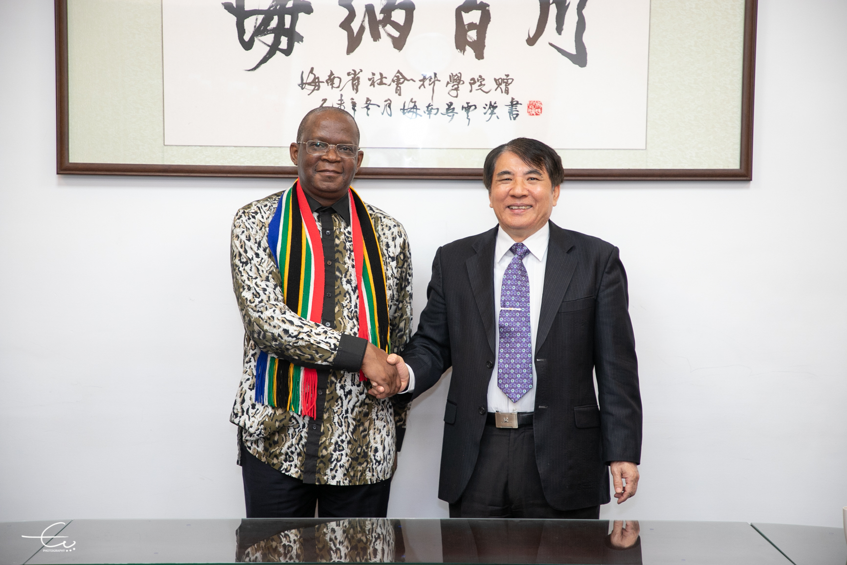 Seraki Matsebe代表期能大幅拓展南非學生至臺灣就讀機會