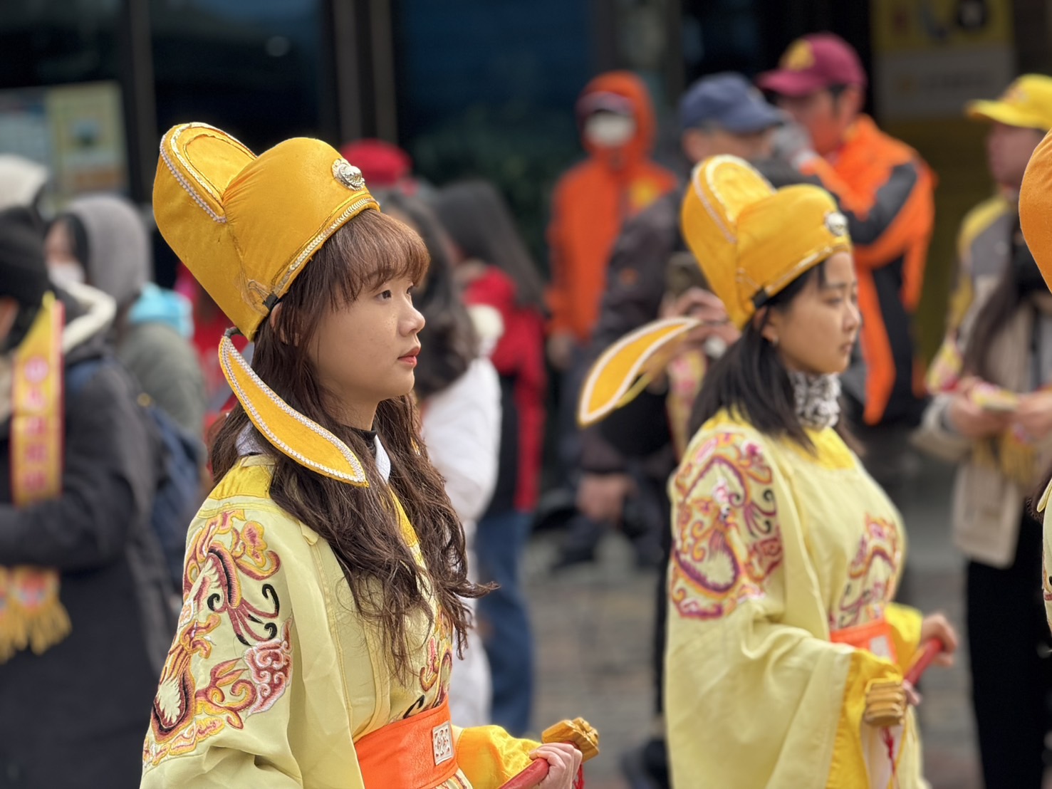 海大學生擔任馬祖擺暝文化祭的禮官及工作人員2