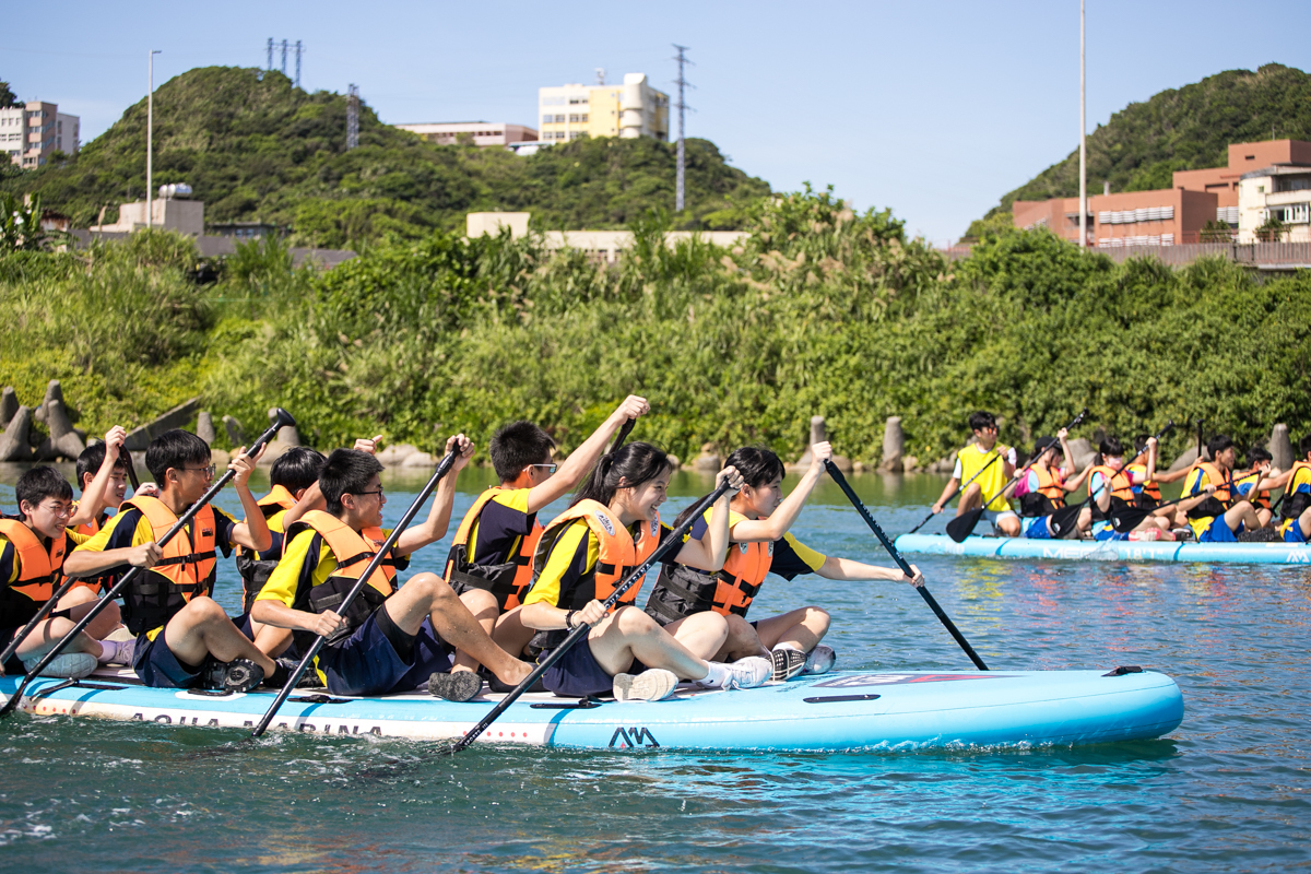 海洋大學積極向民眾推廣安全的水域活動