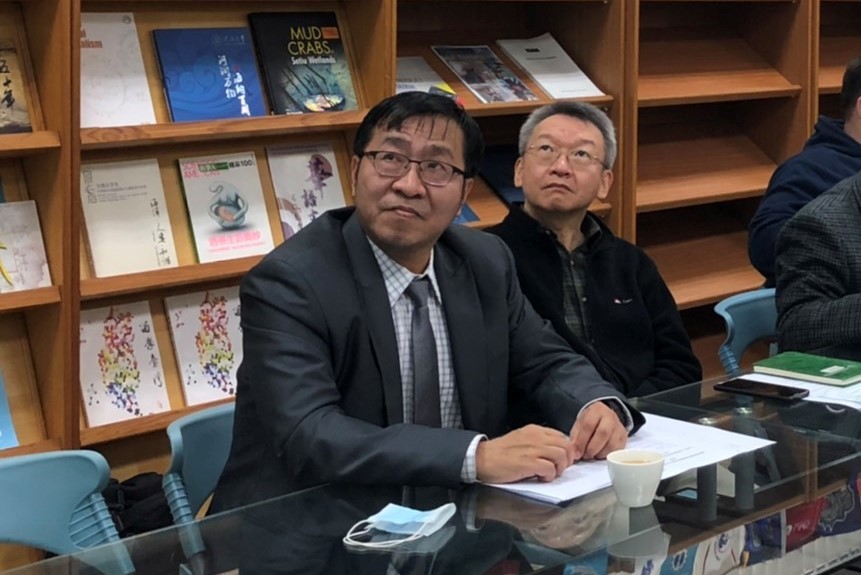 陳義雄國際長表示將共同研議妥適的教學方案