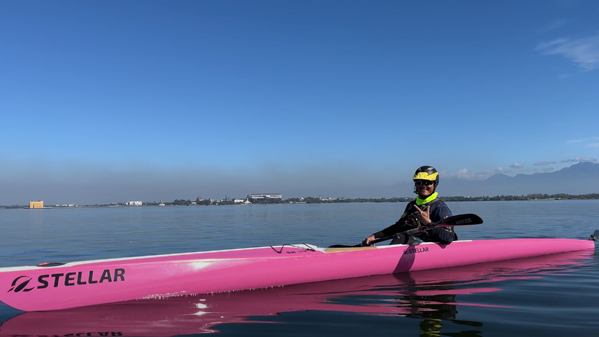 陳建文副教授是亞洲首位獲得ACA海洋獨木舟第五級教練認證的