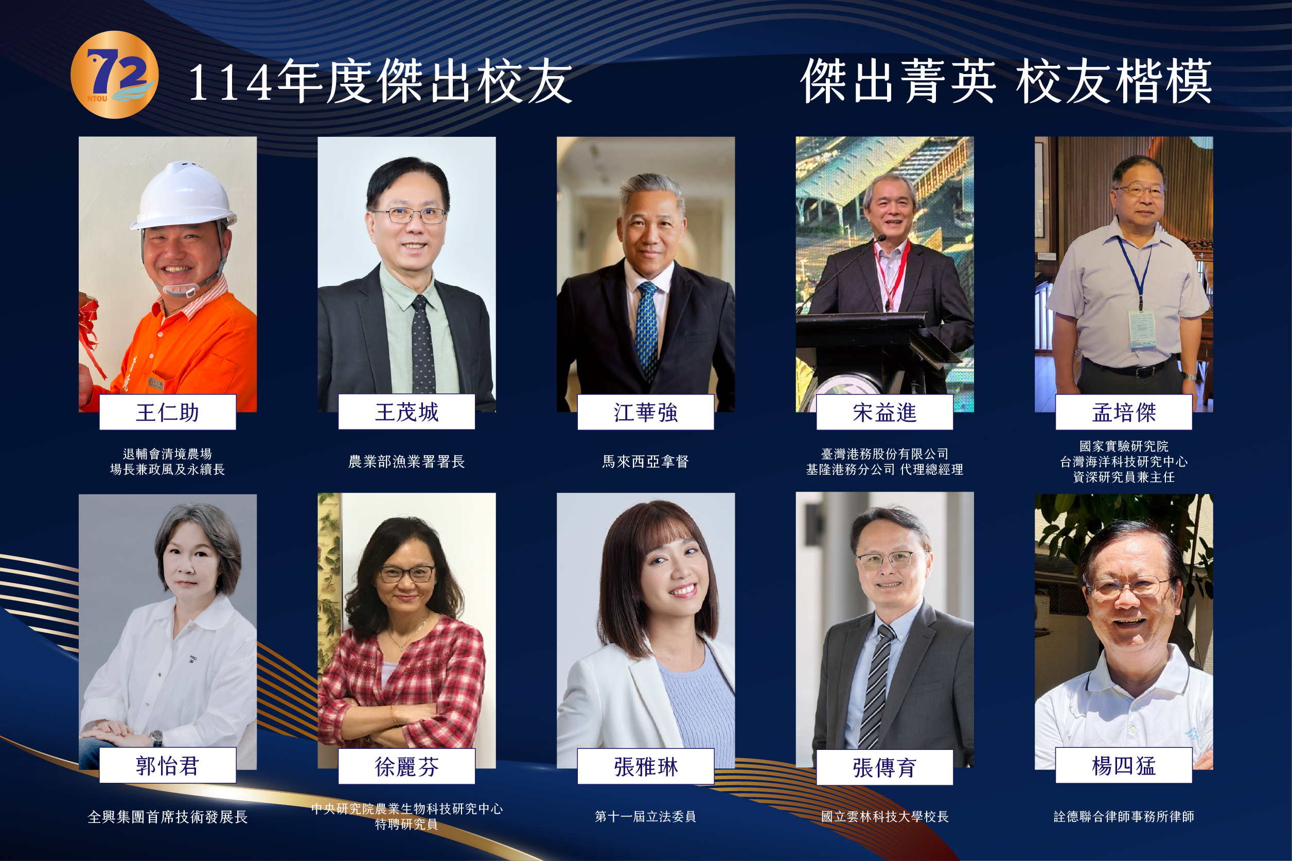 114年度傑出校友