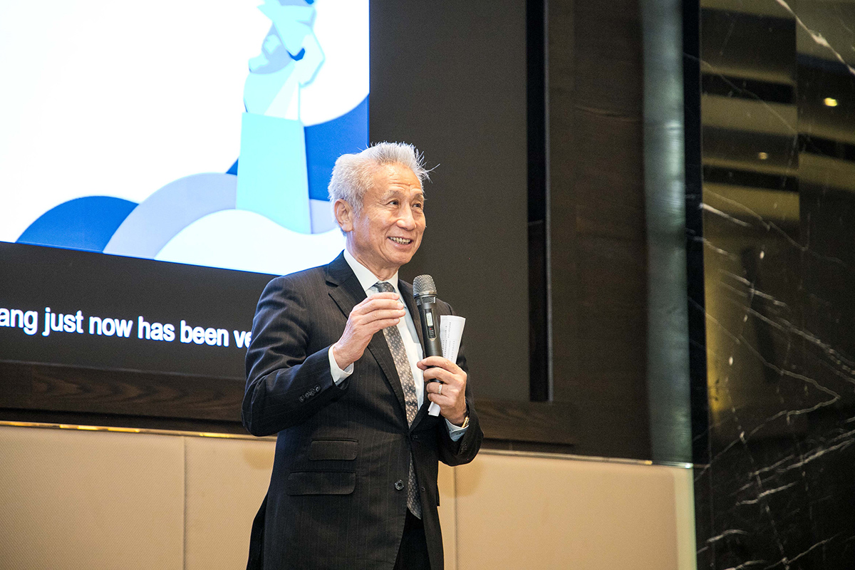 王光祥總會長期望學生於課堂傳承到做人做事的道理