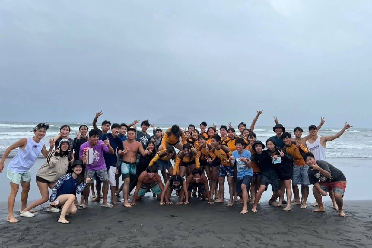 海大樂水社衝浪活動。