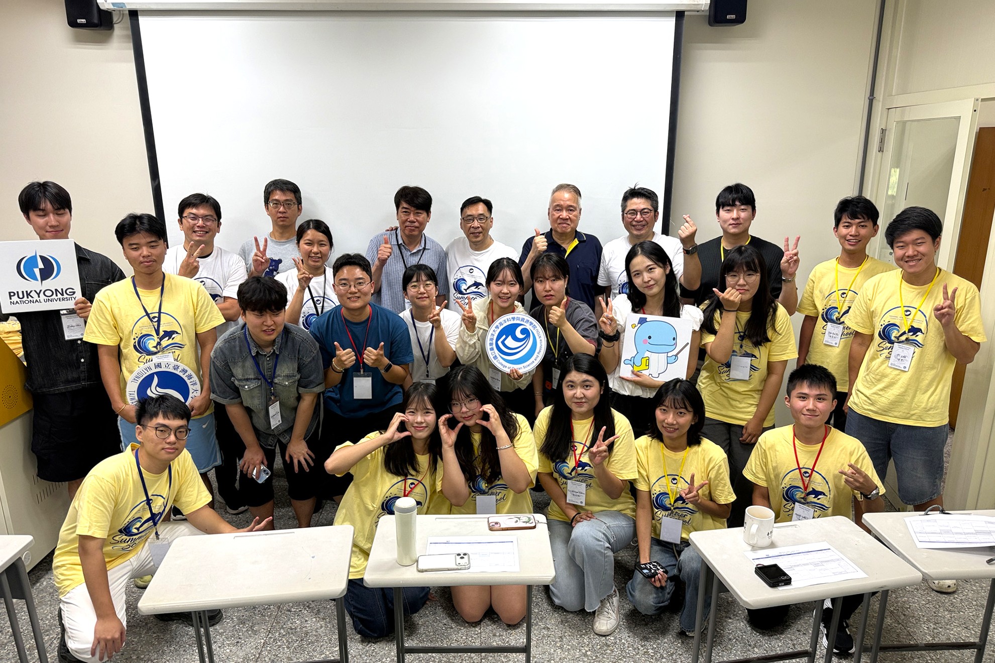 2026 Ocean Science Summer School開幕式合影。