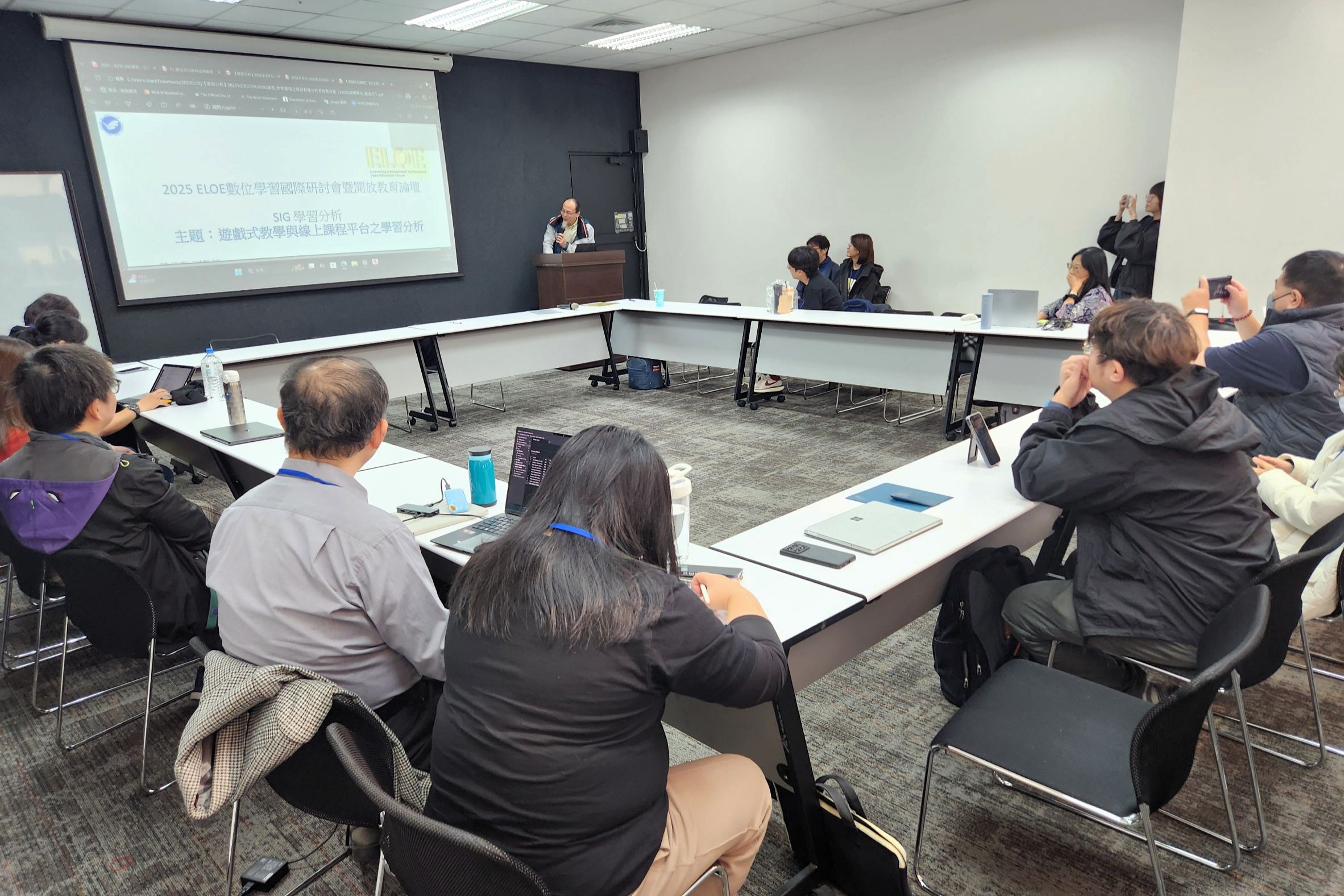 運輸科學系鍾武勳副教授也受邀分享創新教學法