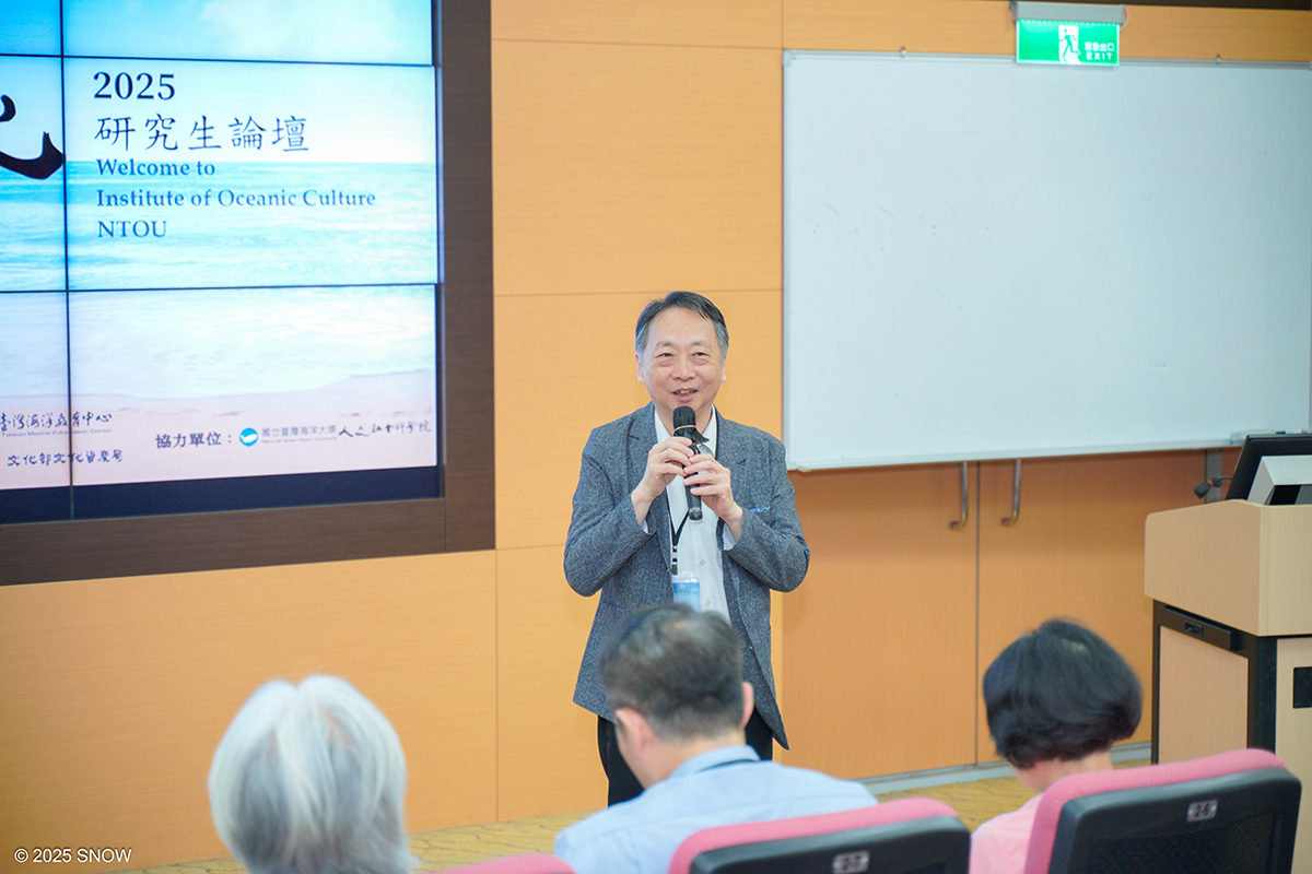 社會責任實踐與永續發展中心張文哲主任致詞