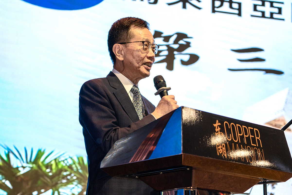 林見松總會長指出「乘風破浪 海大同行」不只是活動標題口號，更是海大精神的體現