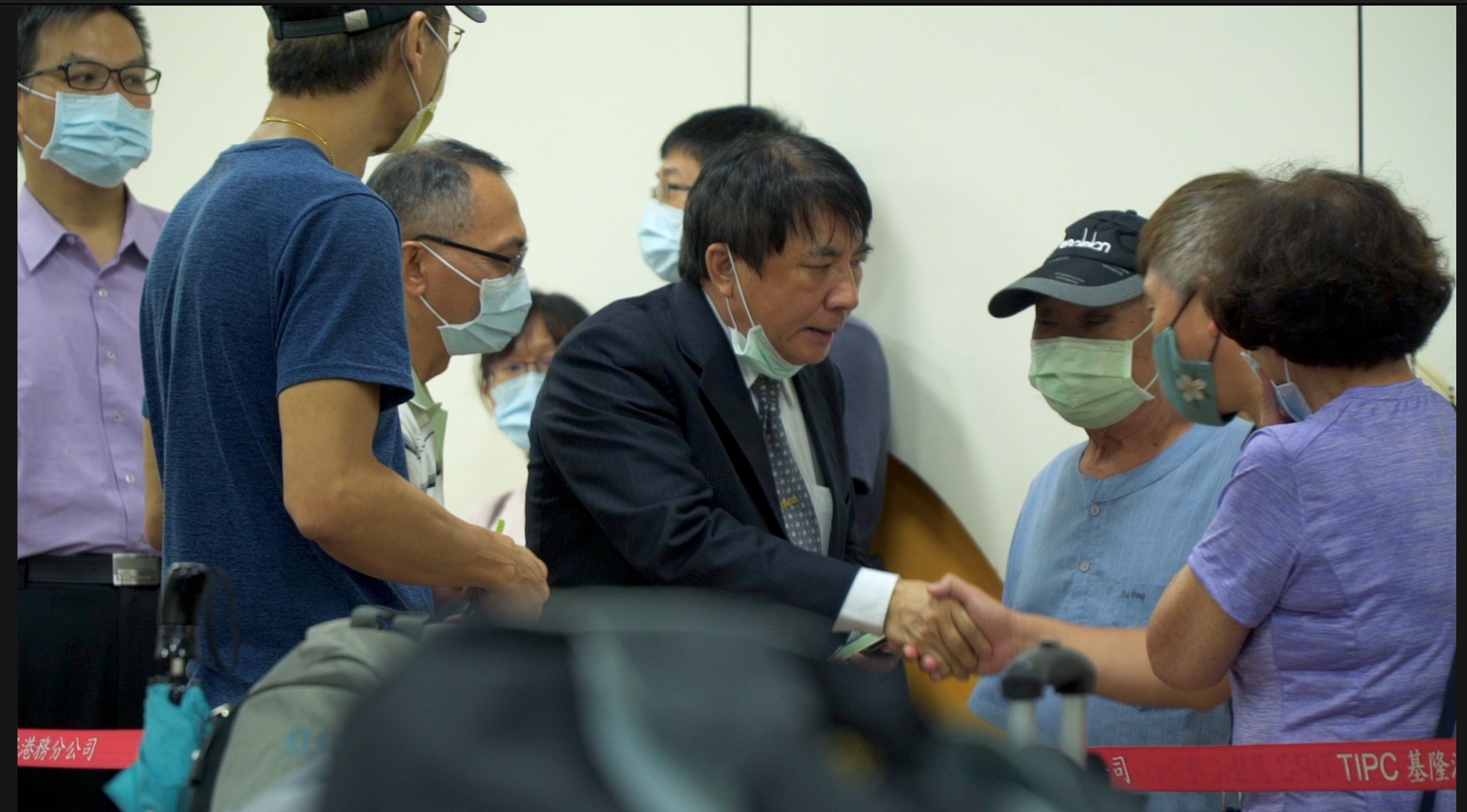 許泰文校長勉勵同學要安心向學 也請家長放心