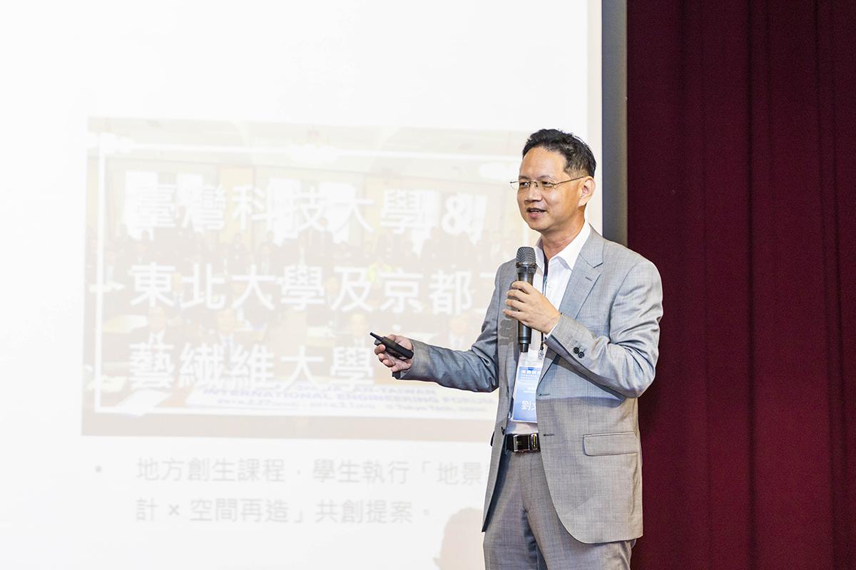 高科大劉文宏主任分享跨文化合作學習的內涵與價值