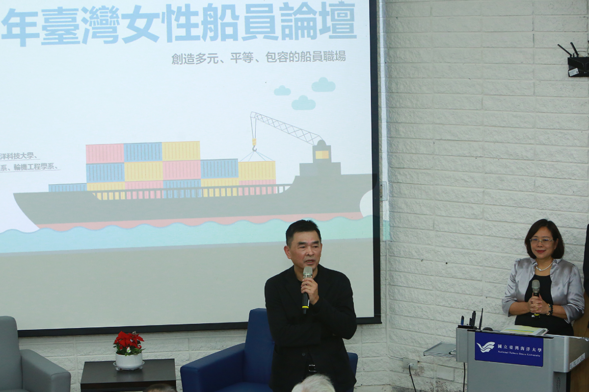 中華海員總工會葉慶榮理事長透露今年的兩位模範勞工都是女性