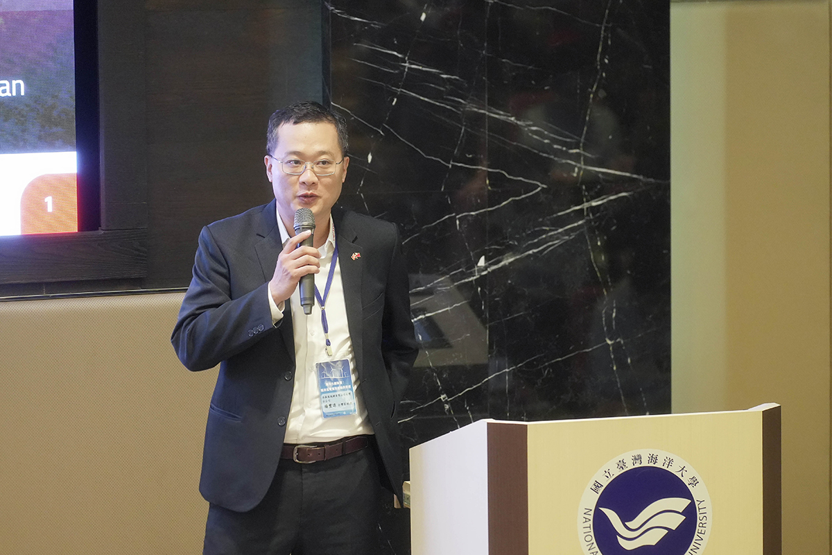 楊豐遠台灣區經理主講「風電生命週期產業人才分布概況」