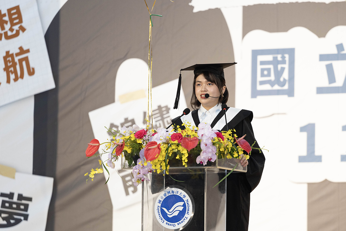 葉星頡以「人生是場耐力賽」勉勵大家堅持到底