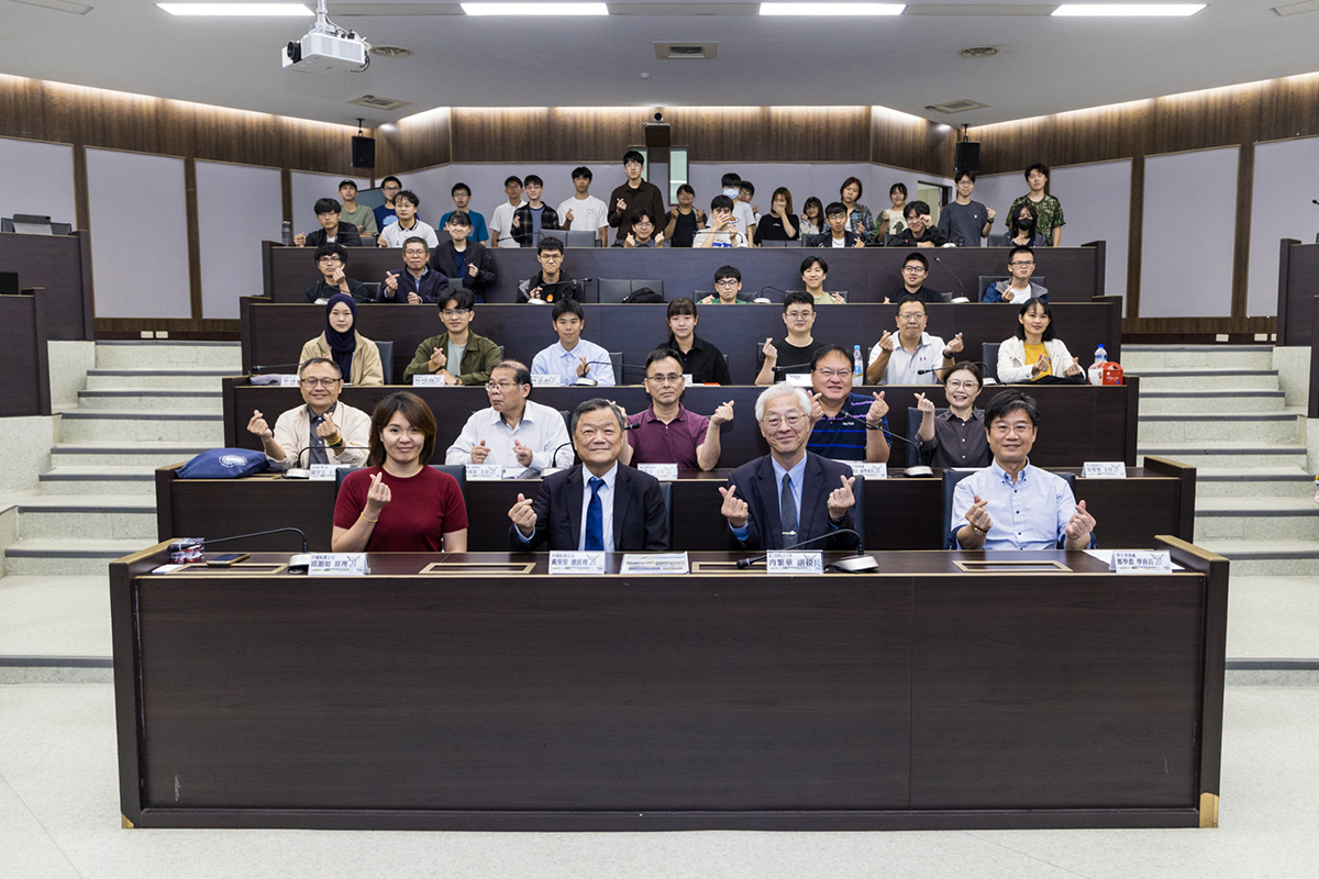海洋大學於5月22日舉辦「中國航運股份有限公司獎學金頒獎典禮」。