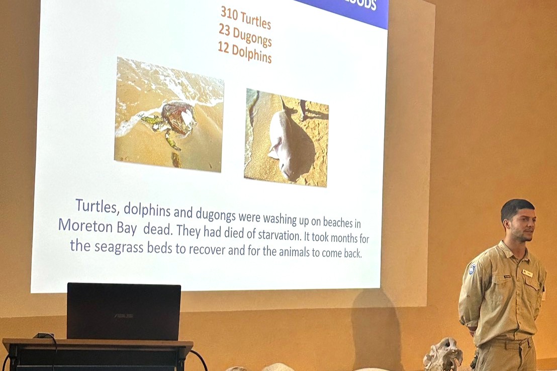 海大師培團隊前往摩頓島展開一系列海洋生態課程。