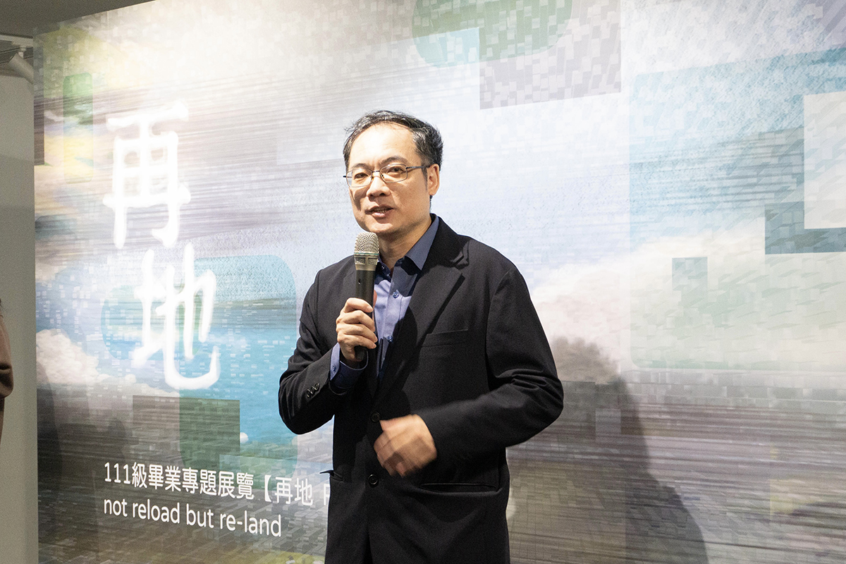 海大文創系謝忠恆主任向各界邀請與文創系合作，創造產業、產品的加值加乘。