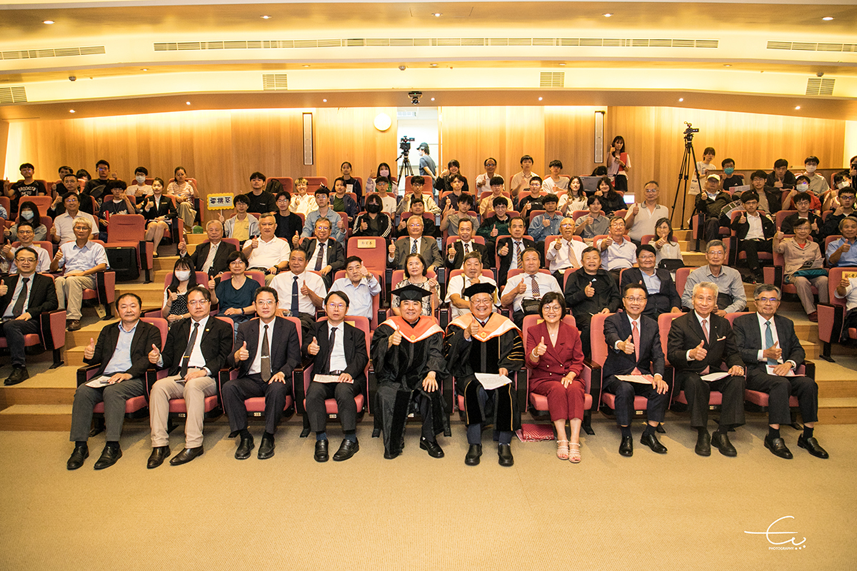 海洋大學6月1日舉辦名譽博士學位頒授典禮