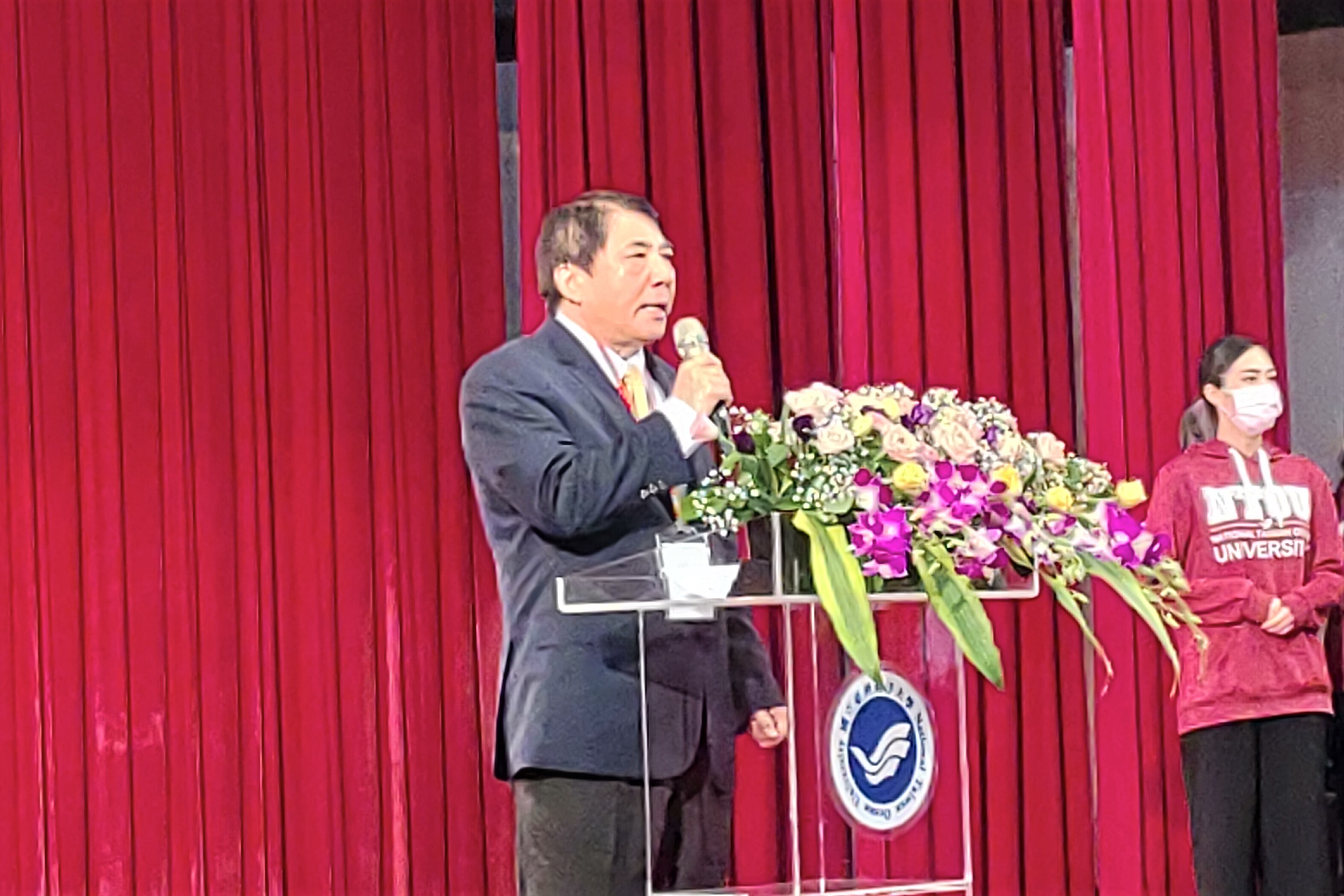 海大許泰文校長強調環境保護及校園安全是不容忽視的議題