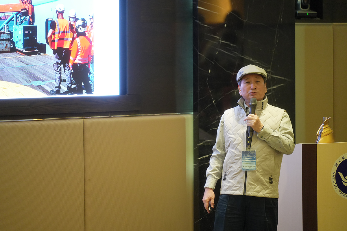 林存棟總經理分享風電船管理級實務經驗