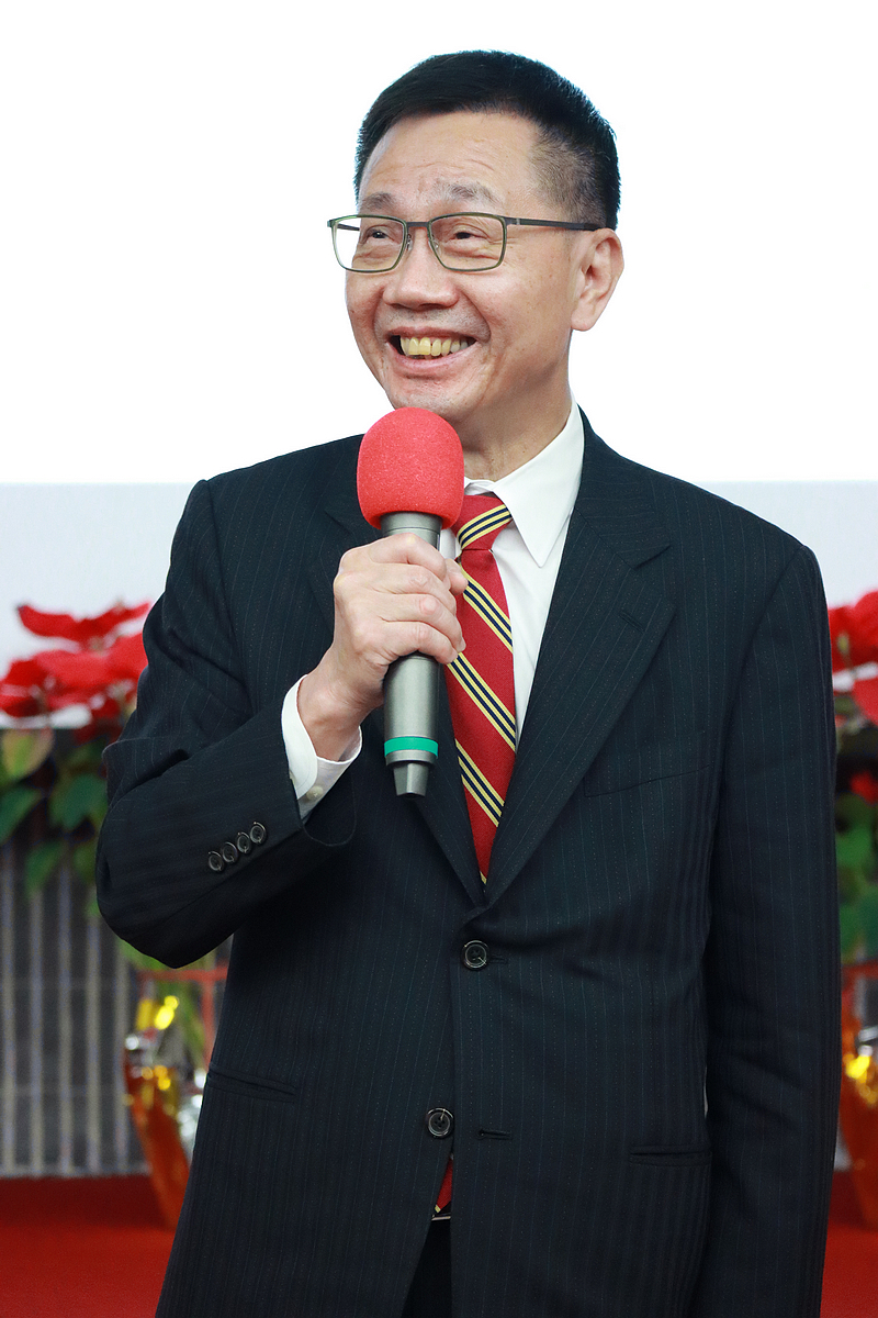 林見松總會長期望團結一心共同為學校盡心力